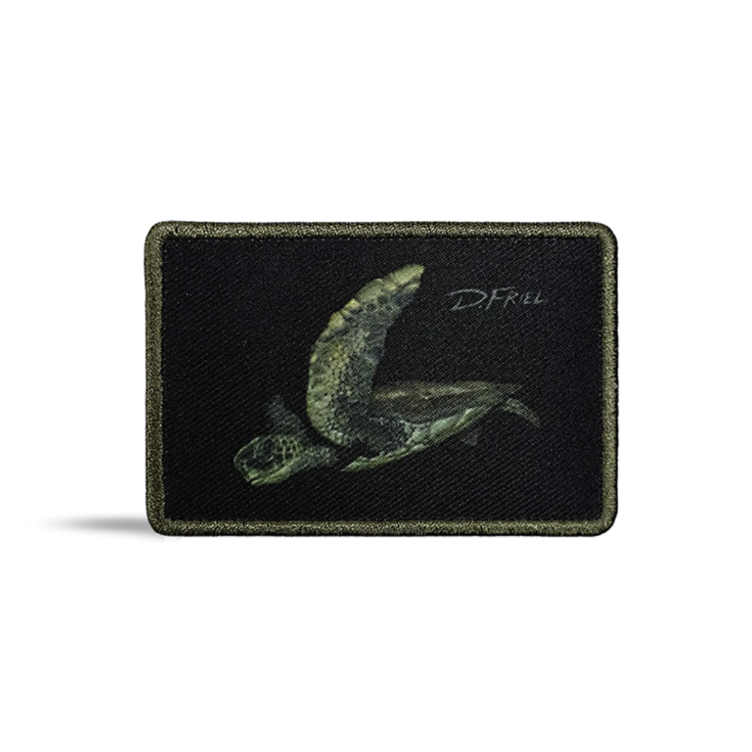 Dennis Friel Black Cove Turtle Hat Patch