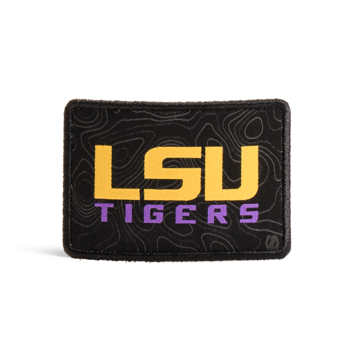 LSU Tigers Topo Woven Hat Patch