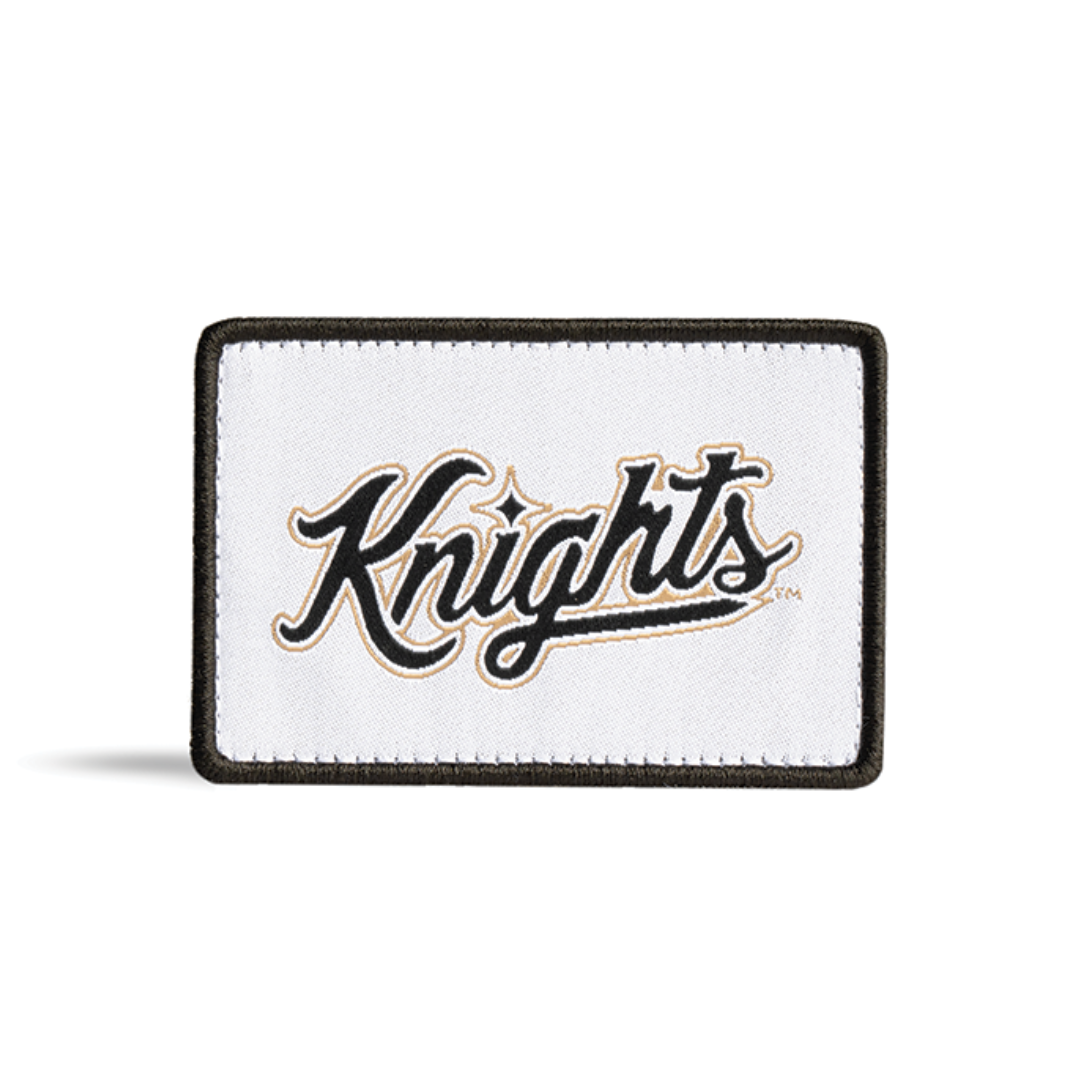 UCF Knight Script Woven Hat Patch