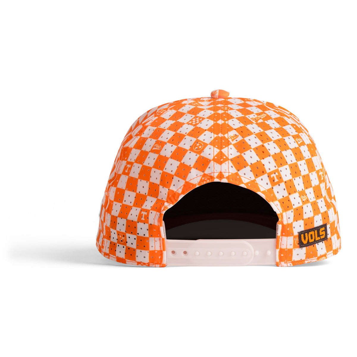 Tennessee Volunteers Flag Hat Patch x Checkered Prime Rope Hat