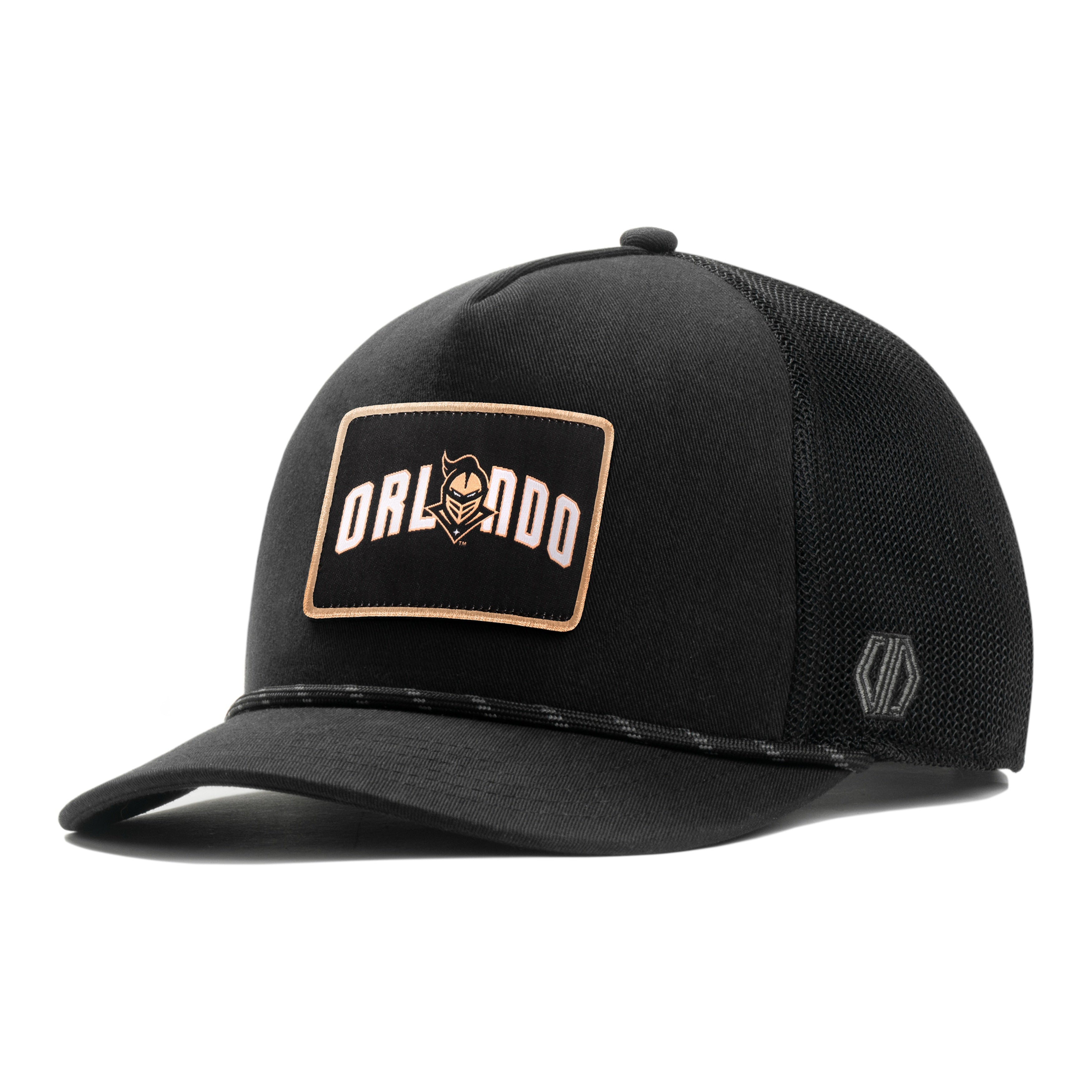 UCF Knights Orlando Woven Patch x Black Rope Trucker Hat