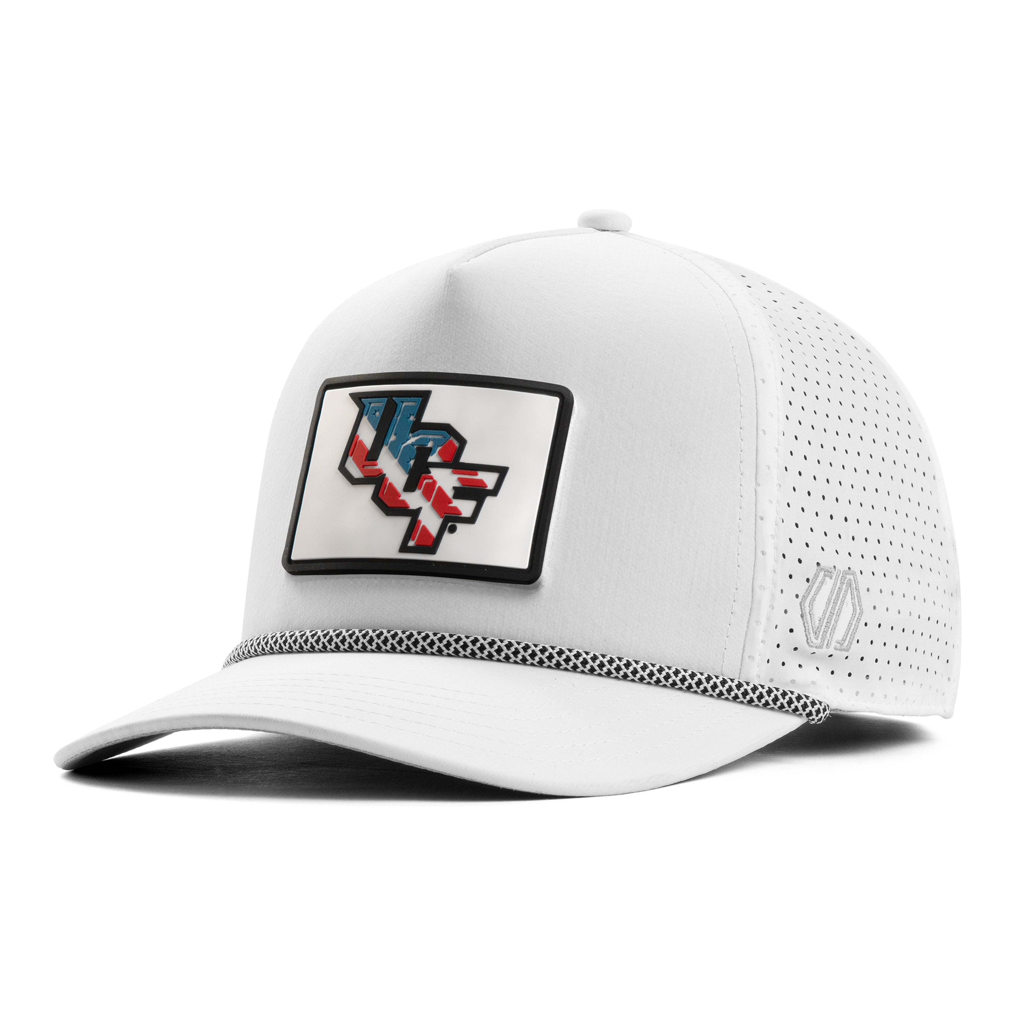 UCF Knights USA Rubber Patch x White Rope Hat