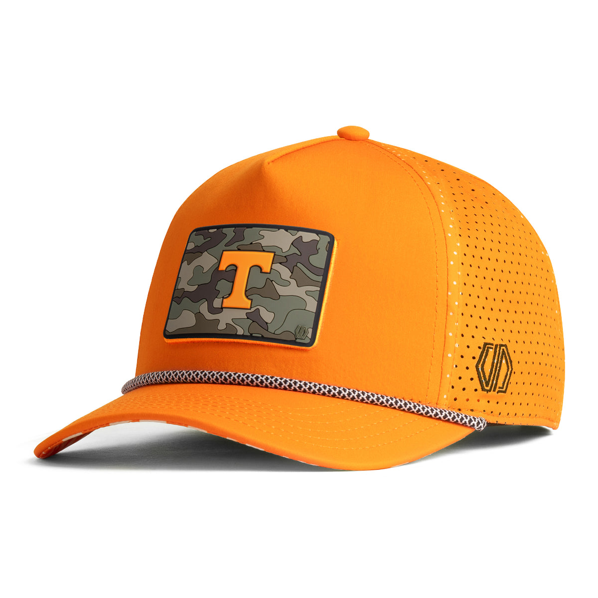 Tennessee Volunteers Camo T Hat Patch x Big Orange Prime Rope Hat