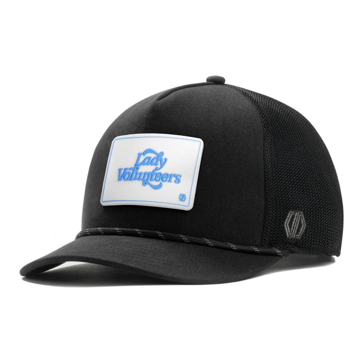 Tennessee Volunteers Lady Vols Hat Patch x INIT Daily Prime Black Rope Trucker Hat