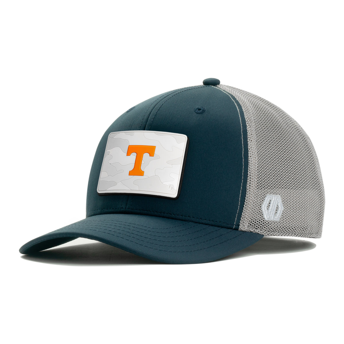 Tennessee Volunteers Snow Camo Hat Patch x INIT Performance Prime Trucker Hat