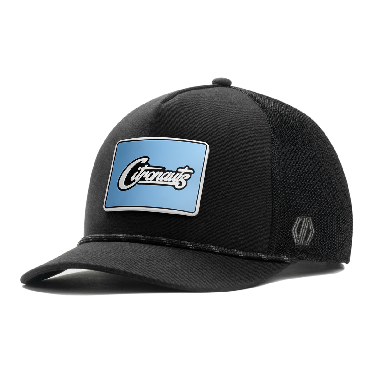 UCF Knights Citronauts 3D PVC Curved Hat Patch x INIT Daily Prime Black Rope Trucker Hat