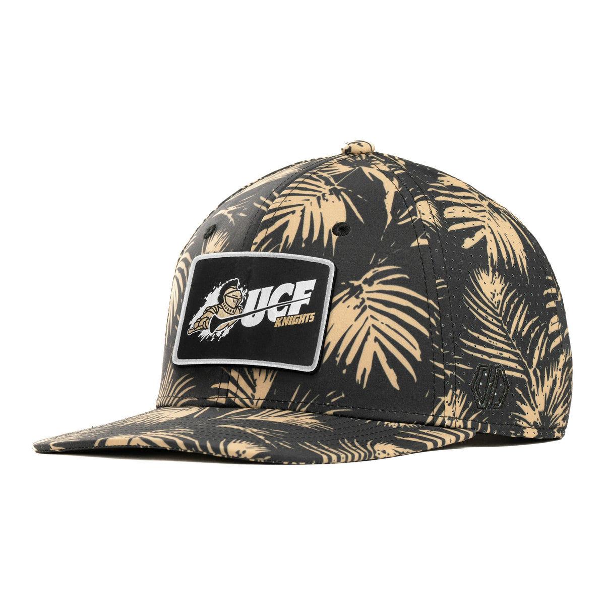 UCF Knights Vintage Curved Woven Hat Patch x Fear The Fronds Performance Snapback Hat