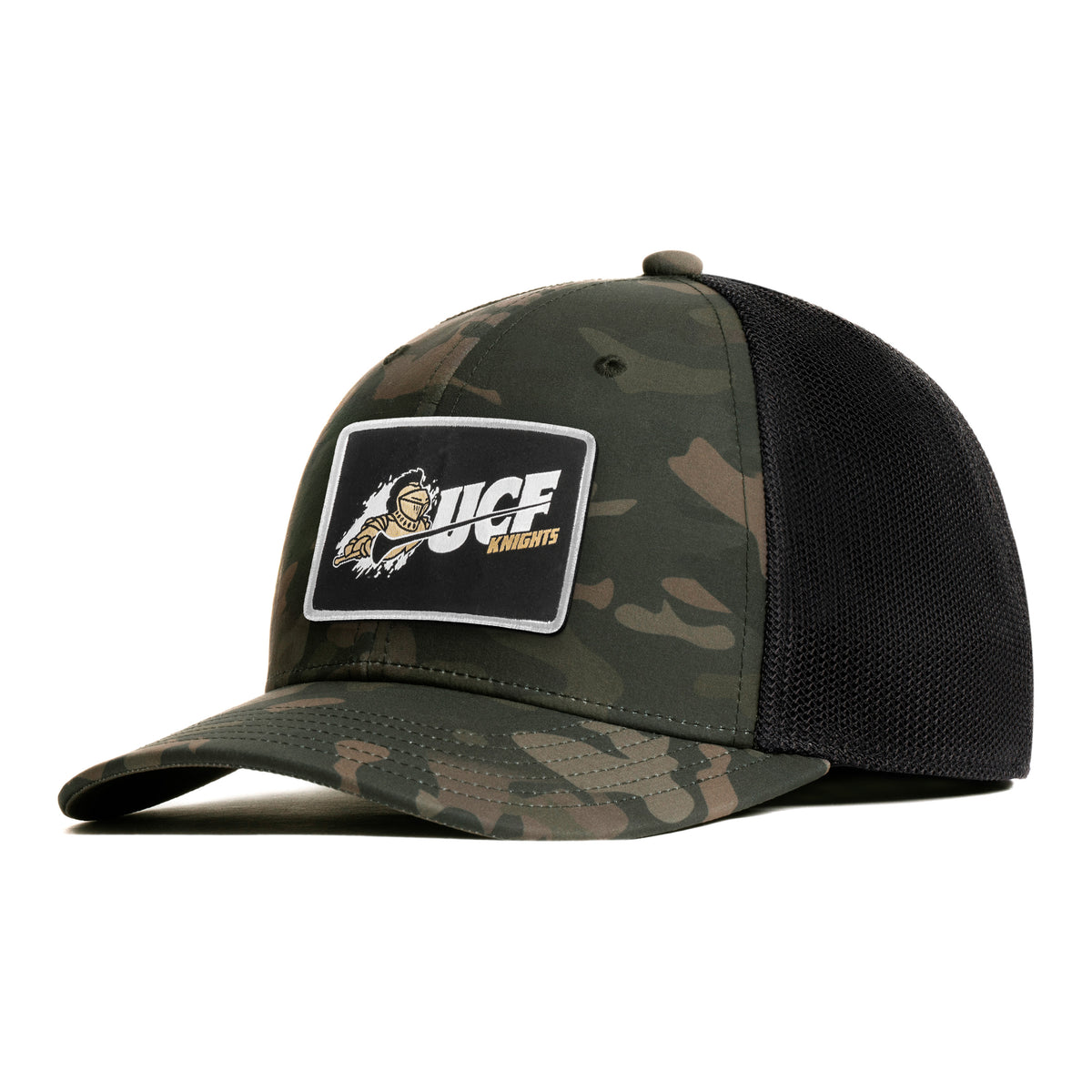 UCF Knights Vintage Curved Woven Hat Patch x INIT Comfort Flex Tech Stretch Hat