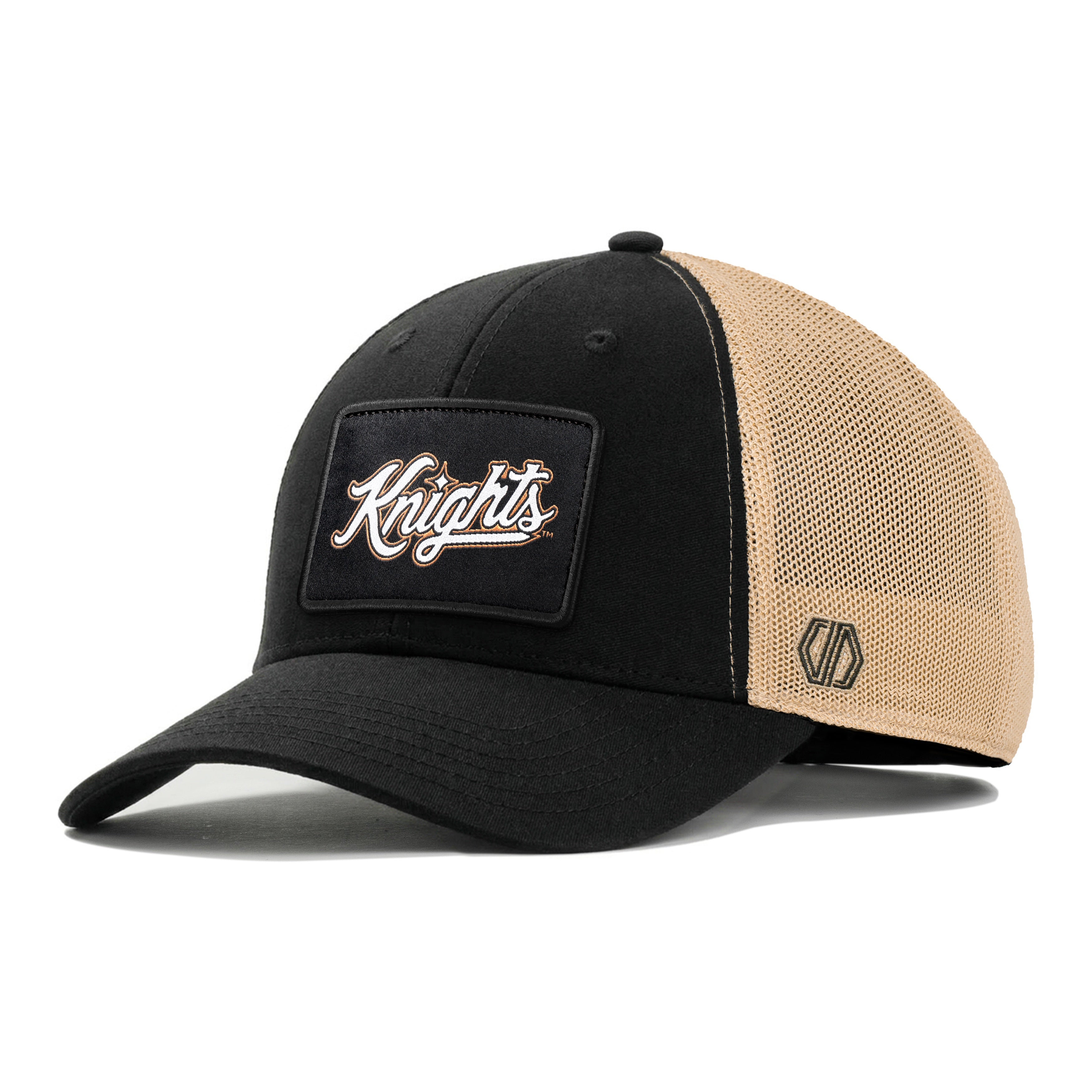 UCF Knights Script Woven Patch x Knights Centre Trucker Hat