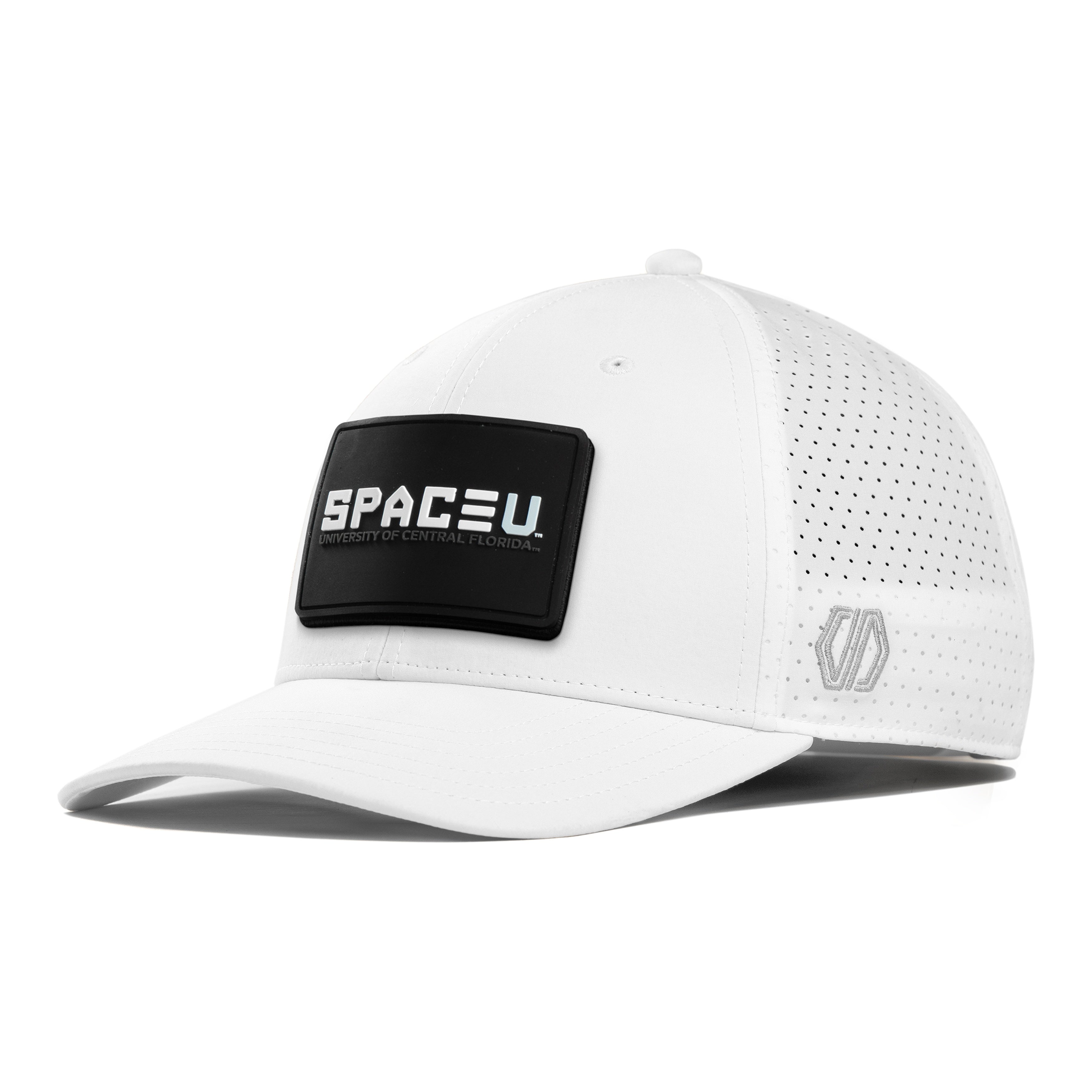 UCF Knights Space U Rubber Hat Patch x UCF Knights Script Performance Tech Stretch Hat