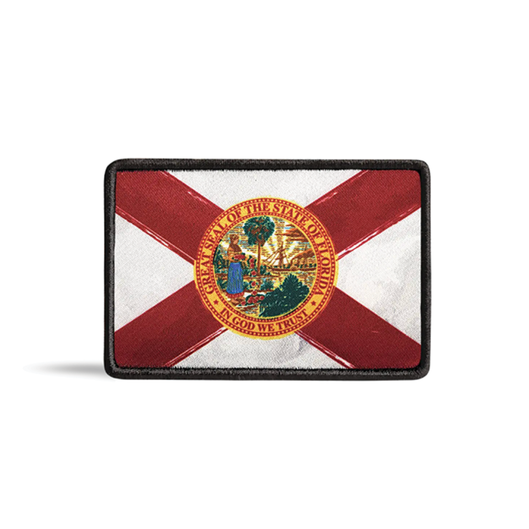 Florida Flag State Logo Hat Patch