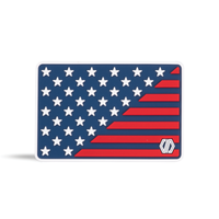 INIT The Pledge USA Flag Rubber PVC Hat Patch