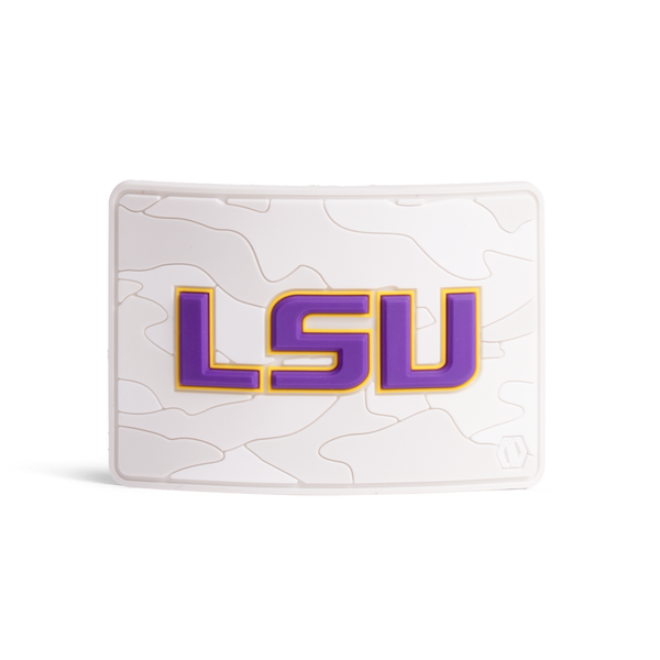 Snow Camo 3D PVC Hat Patch