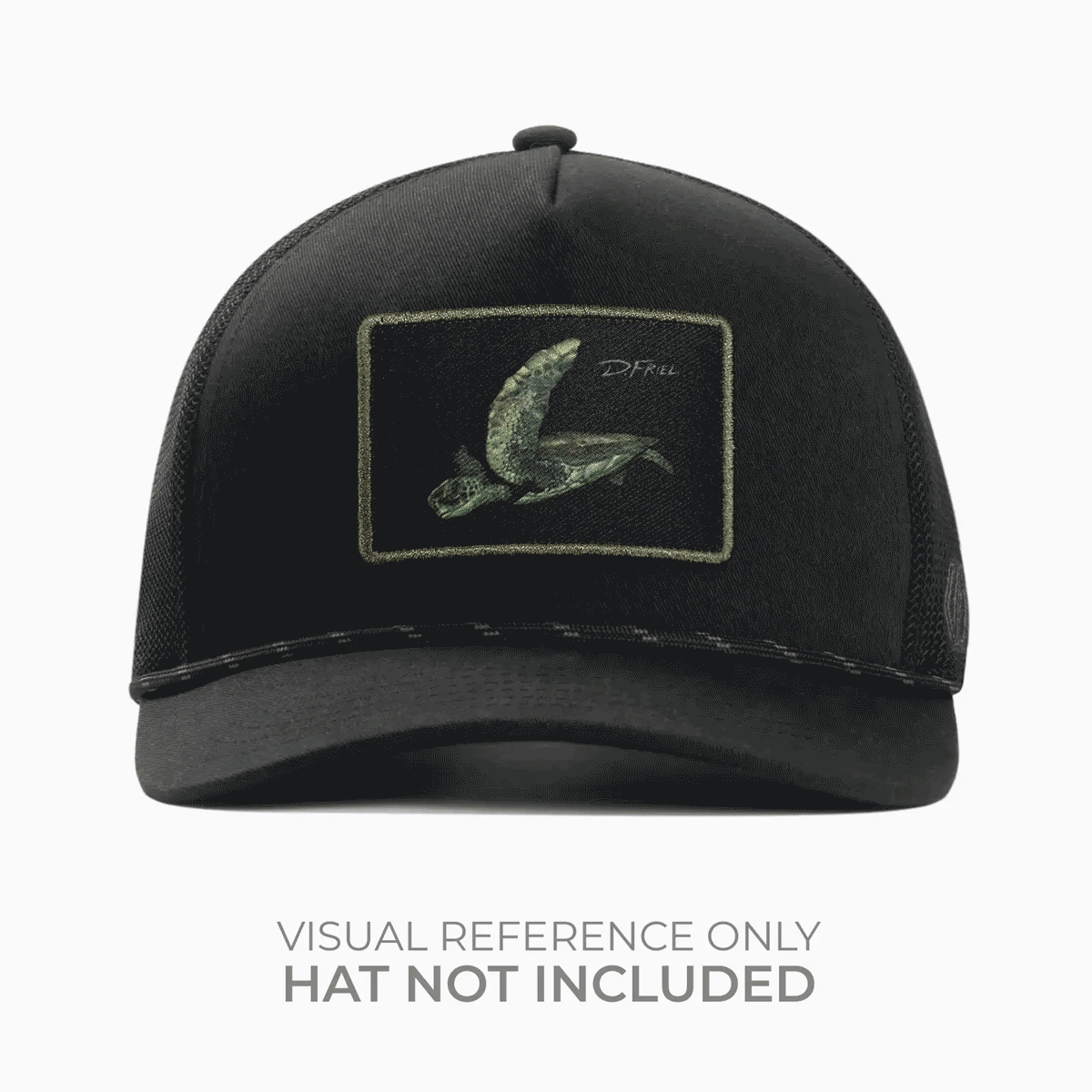 Dennis Friel Black Cove Turtle Hat Patch