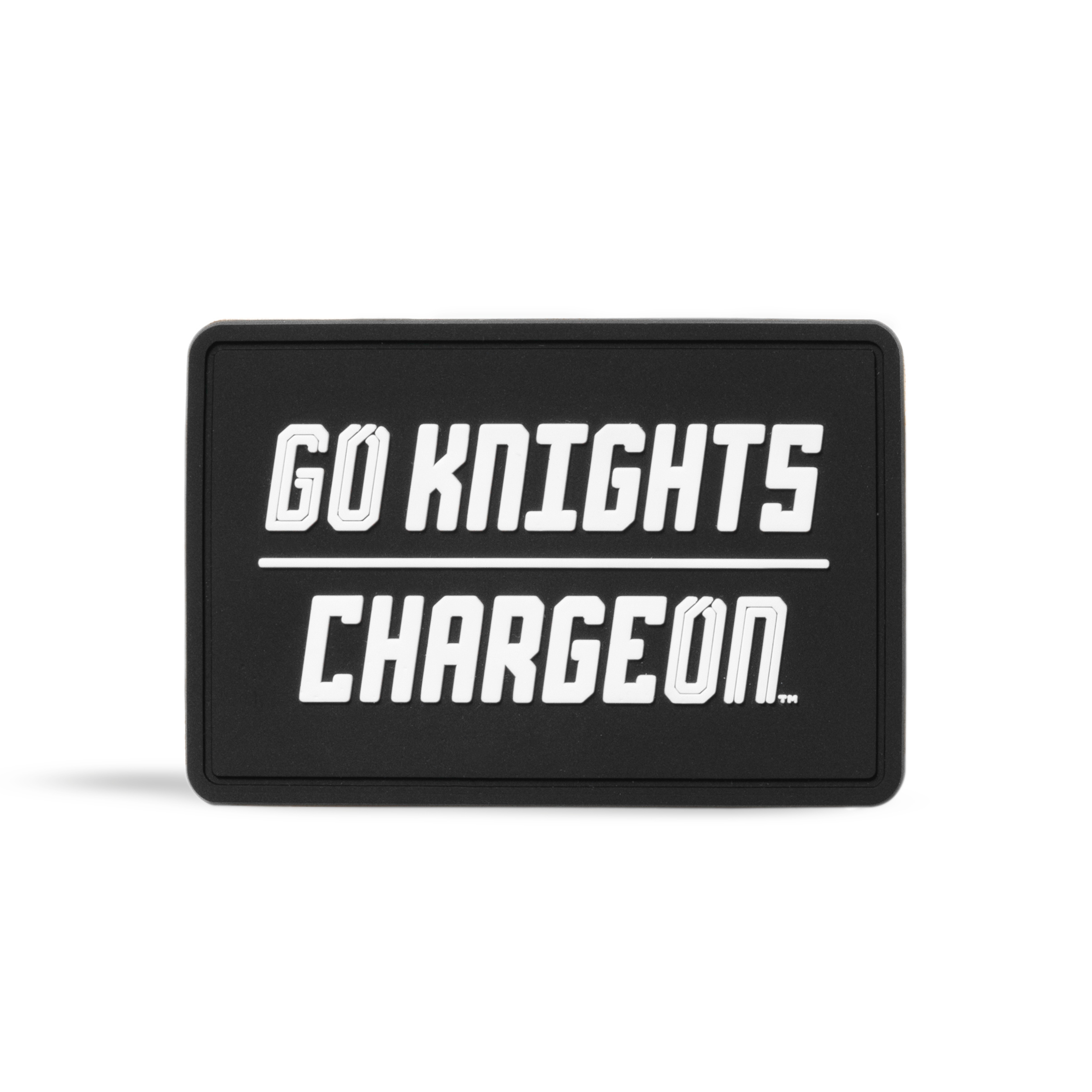 UCF Knight Charge On Rubber Hat Patch