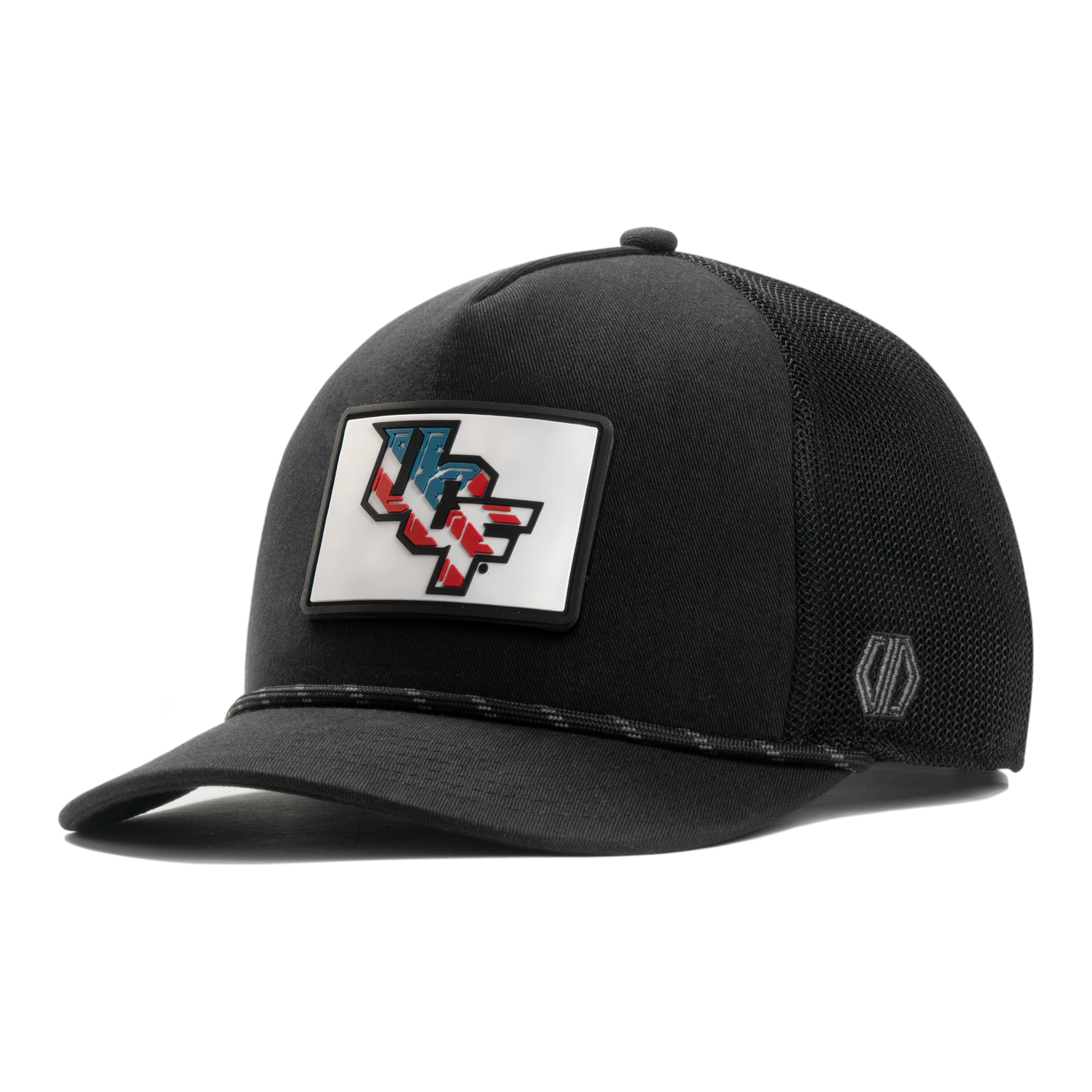 UCF Knights USA Rubber Patch x Black Rope Trucker Hat