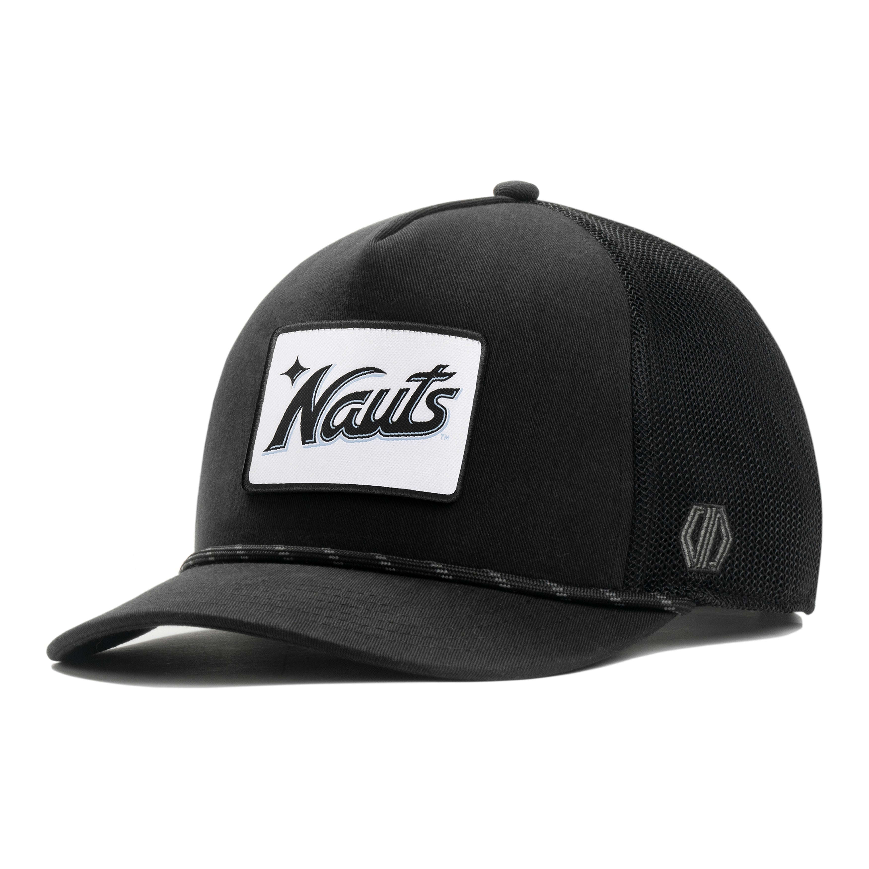 UCF Knights Nauts Woven Patch x Black Rope Trucker Hat