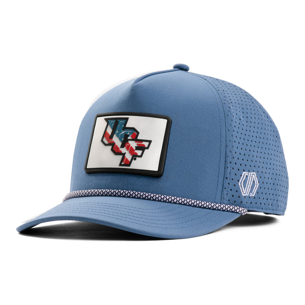 UCF Knights USA Rubber Patch x Slate Rope Hat
