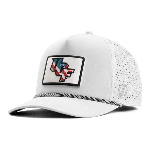 UCF Knights USA Rubber Patch x White Rope Hat