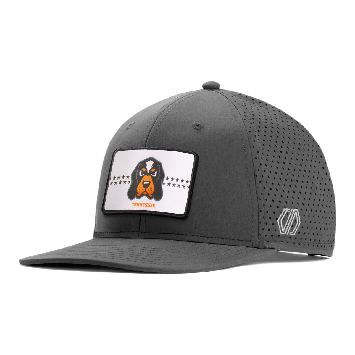 Tennessee Volunteers Smokey Woven Hat Patch x INIT Performance Grey Snapback Hat