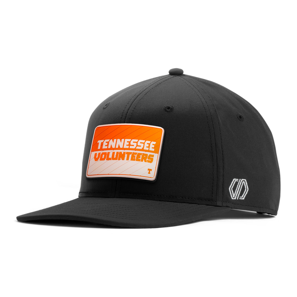 Tennessee Volunteers Two Tone Hat Patch x INIT Performance Black Snapback Hat