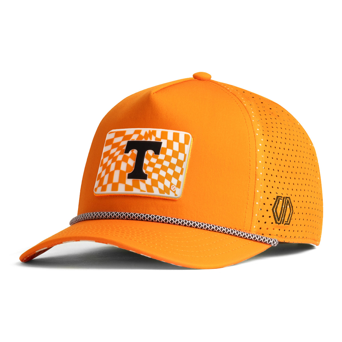 Tennessee Volunteers Warped Checkered Hat Patch x Big Orange Prime Rope Hat