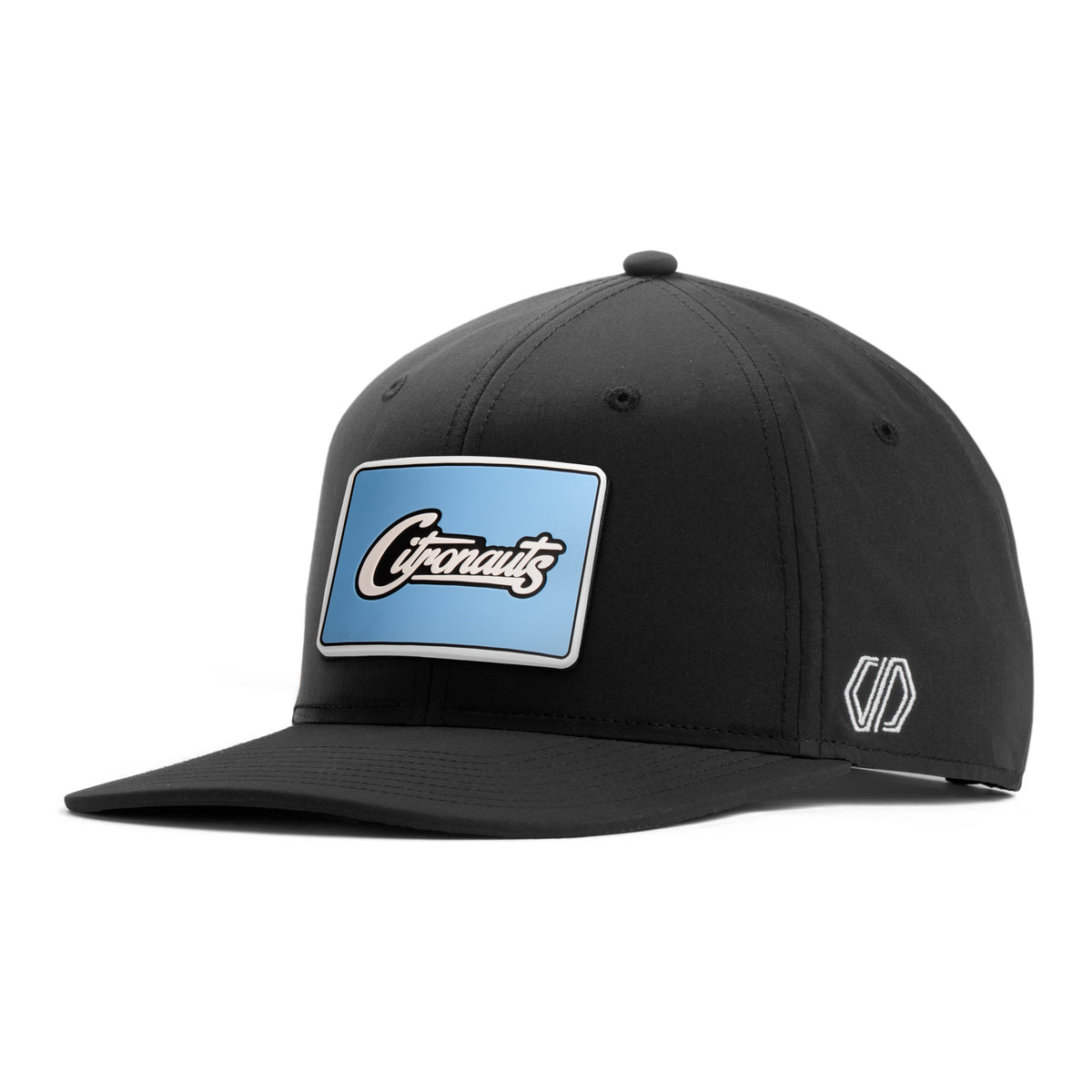 UCF Knights Citronauts 3D PVC Curved Hat Patch x INIT Performance Black Snapback Hat