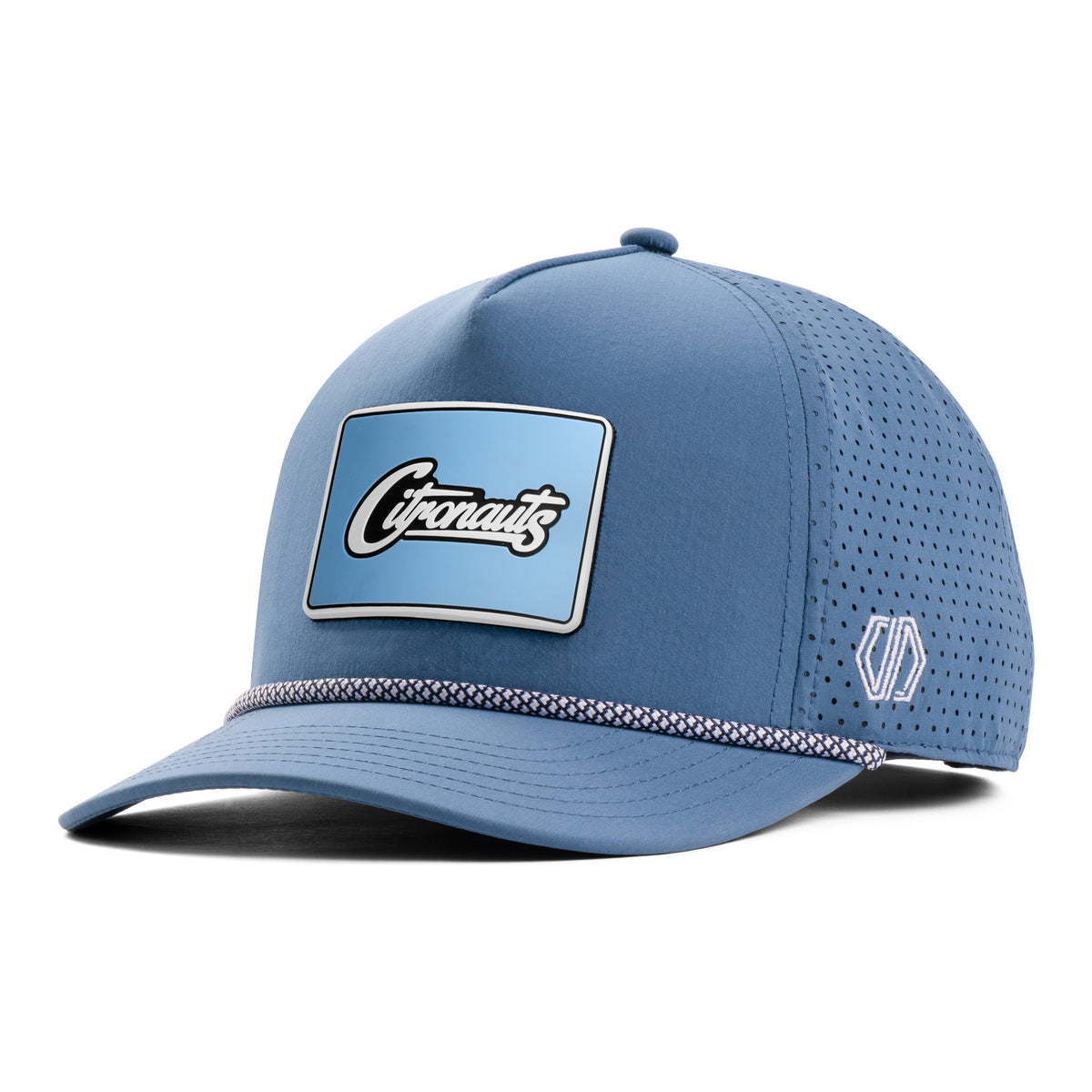 UCF Knights Citronauts 3D PVC Curved Hat Patch x INIT Performance Slate Prime Rope Hat