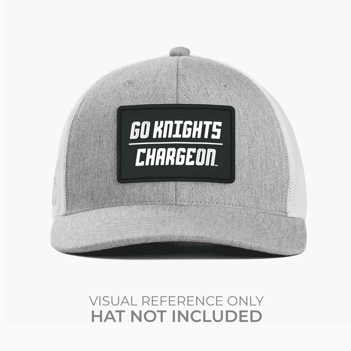 UCF Knight Charge On Rubber Hat Patch