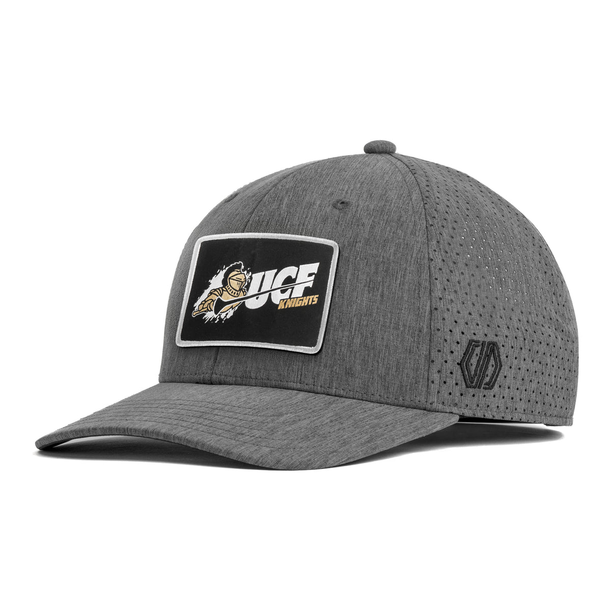 UCF Knights Vintage Curved Woven Hat Patch x Performance Tech Stretch Hat