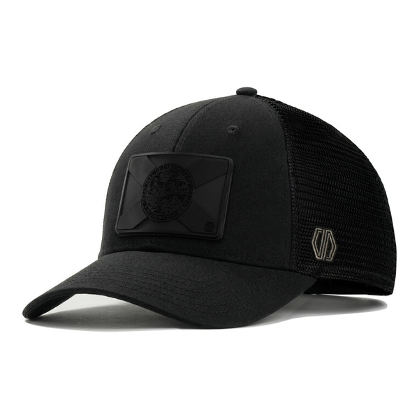 Midnight Florida Flag Rubber PVC Patch x Knights Centre Trucker Hat