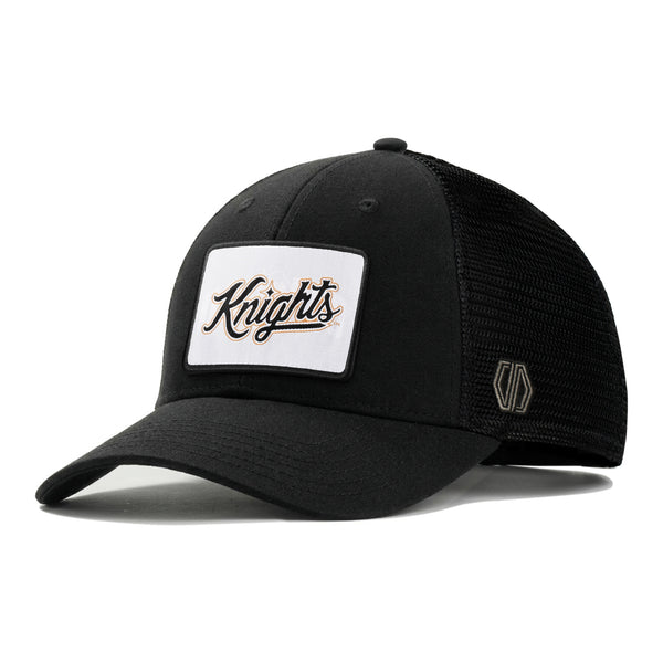 UCF Knights Script Woven Patch x Knights Centre Trucker Hat