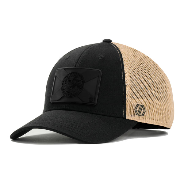 Midnight Florida Flag Rubber PVC Patch x Knights Centre Trucker Hat