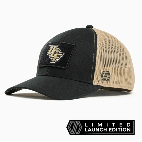 Charge On UCF Staggered Trucker Gold Hat Hero