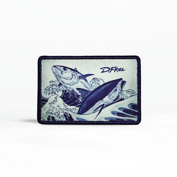 Dfriel Hokusai Bluefin Hat Patch