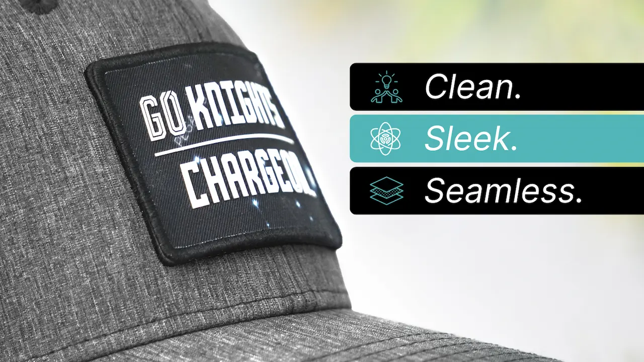 INIT Brand Hats and Patches Clean Sleek Seamless